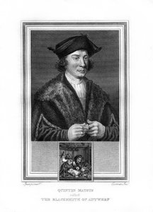 Quentin Matsys, Maler in der flämischen Tradition, 1825 von John Corner