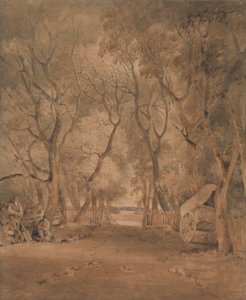 Eingang zum Earlham Park, in der Nähe von Norwich