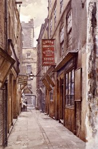 Botolph Alley, London von John Crowther
