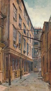 Goldene Gebäude, Strand, Westminster, London, ca. 1880 1926 von John Crowther