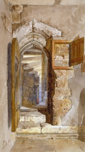 Innenansicht des Salt Tower im Tower of London von John Crowther