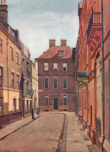 Judge Jeffreys Haus, Delahay Street, Westminster, London, um 1880, 1926 von John Crowther