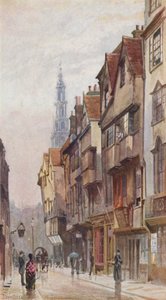 Verlorenes London: Wych Street, Blick nach Osten vom New Inn Gateway