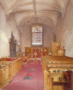Rolls Chapel, Chancery Lane, London, 1886