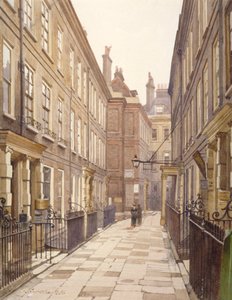 Ansicht von Catherine Court, Tower Hill, London, Blick nach Osten, 1886 von John Crowther