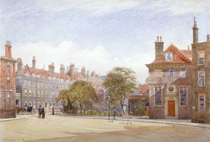 Ansicht von New Inn, Wych Street, Westminster, London, 1882 von John Crowther