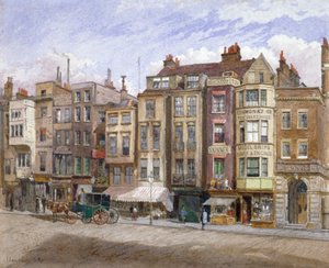 Ansicht von Geschäftsräumen im Strand, Westminster, London, 1881 von John Crowther