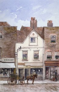Ansicht von Nr. 72 Cheyne Walk, Chelsea, London, 1883 von John Crowther