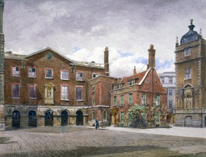 Ansicht der Grammar School in Christ