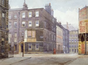 Ansicht der Kreuzung von Howard Street und Norfolk Street, London, 1880 von John Crowther