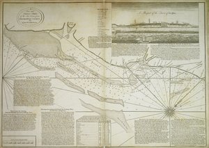 Eine neue und korrekte Karte der Seeküste, von Orfordness Lights bis Prittlewell von John Diston