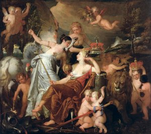 Eine späte Prinzessin, die den Ruhm Englands krönt