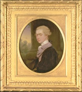 George John Spencer, Viscount Althorp (1758-1834) als Student am Trinity College, Cambridge, 1777 von John Downman