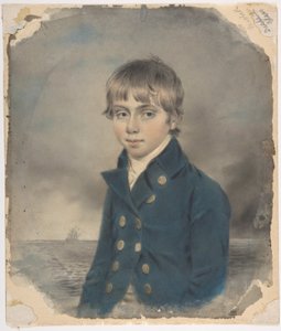 Erinnerungsbildnis eines jungen Seekadetten von John Downman