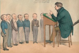 Der irische Tutor, 1836