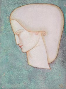 Weiblicher Kopf von John Duncan