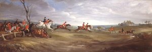 Eine Jagd mit The Quorn von John E. Ferneley