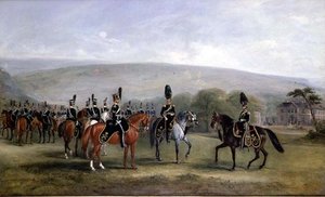 B-Trupp der 2. West Yorkshire Yeomanry Kavallerie