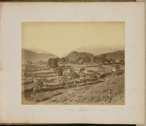 Ein Dorf in Kaschmir von John Edward Saché