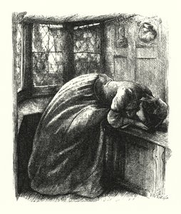 Mariana von John Everett (after) Millais