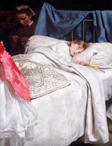 Schlafend, um 1865