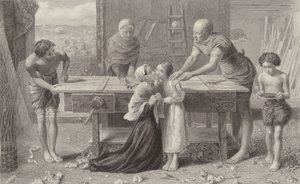 Christus im Haus seiner Eltern