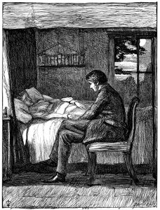 Illustration für das Gedicht Letzte Worte von Owen Meredith, 1860