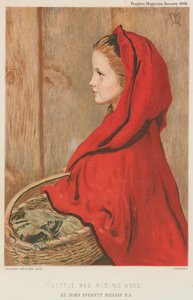 Rotkäppchen von John Everett Millais