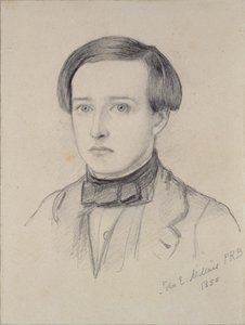 Porträt von Charles Allston Collins, 1850