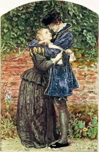 Der Hugenotte, 1852 von John Everett Millais
