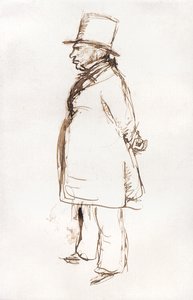 Turner am Firnistag in der Royal Academy