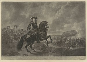 Reiterporträt von Wilhelm III., Prinz von Oranien von John Faber (II)