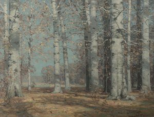 Herbstbuchen, ca. 1908-1915 von John Fabian Carlson