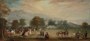 Bogenschießen im Bradgate Park, Leicestershire