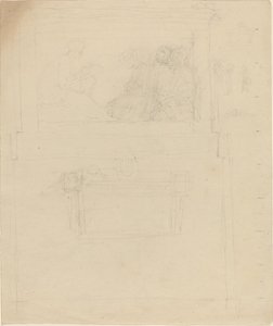 Entwürfe für ein Denkmal für Sir William Jones (?)