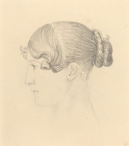 Kopf einer Frau (Theresa Turner?)