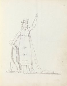 Mrs. Siddons als Constance mit Kind von John Flaxman