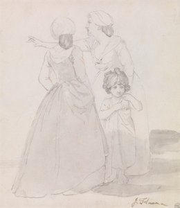 Zwei Frauen und ein Kind