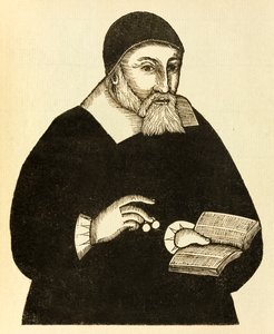 Richard Mather, erster in einer Reihe von puritanischen Geistlichen in Neuengland und Führer des Kongregationalismus in Neuengland von John Foster