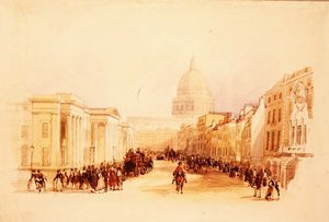 General Post Office und St. Martin le Grand von John Francis Salmon