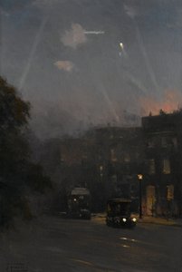 Ein Zeppelin-Angriff, 8. Oktober 1915, ca. 1915-18
