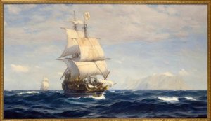 Magellan in der Meerenge