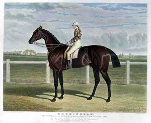 Rockingham, der Gewinner des Great St. Leger Stakes in Doncaster