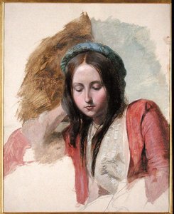 Studie einer Frau