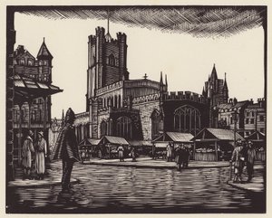 Cambridge: Der Markt von John Frederick Greenwood