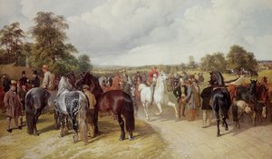 Englischer Pferdemarkt auf Southborough Common