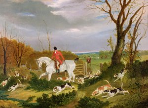 Die Suffolk-Jagd - Auf dem Weg zur Deckung bei Herringswell