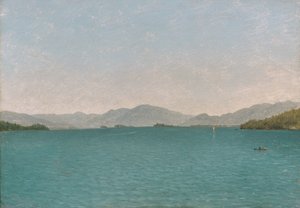 Lake George, Freie Studie von John Frederick Kensett
