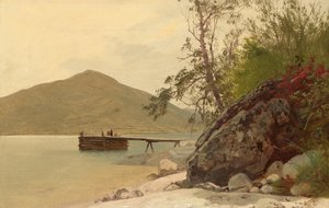 Landung am Sabbath Day Point, um 1853 von John Frederick Kensett