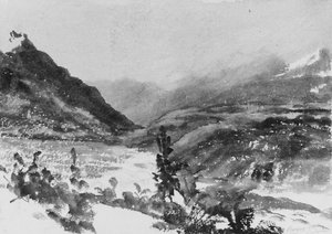 Berglandschaft, Lombardei